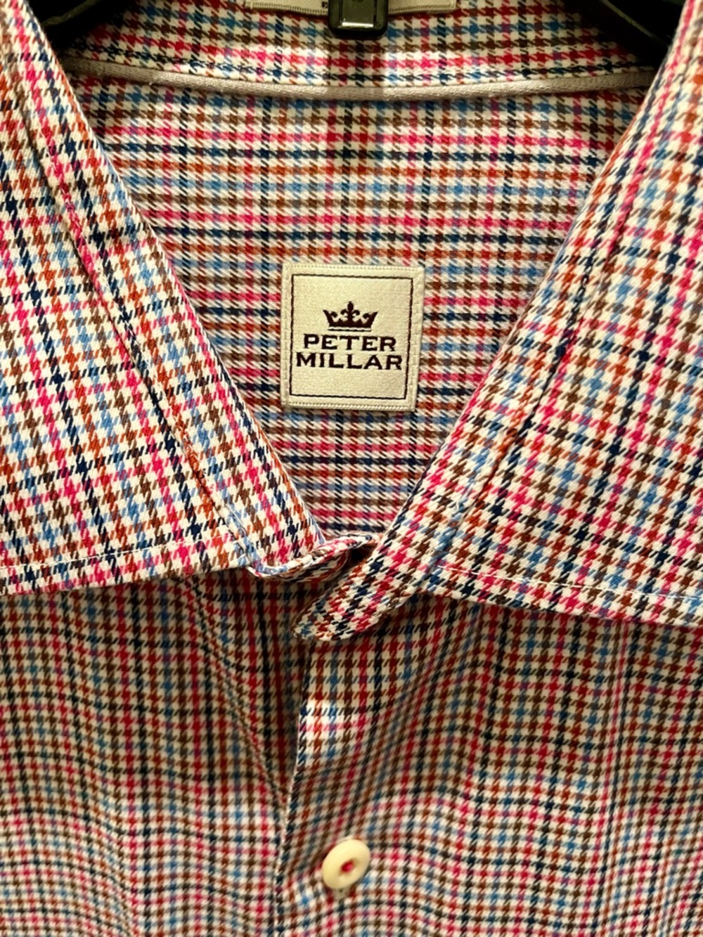 Peter Millar button up XL 100% cotton